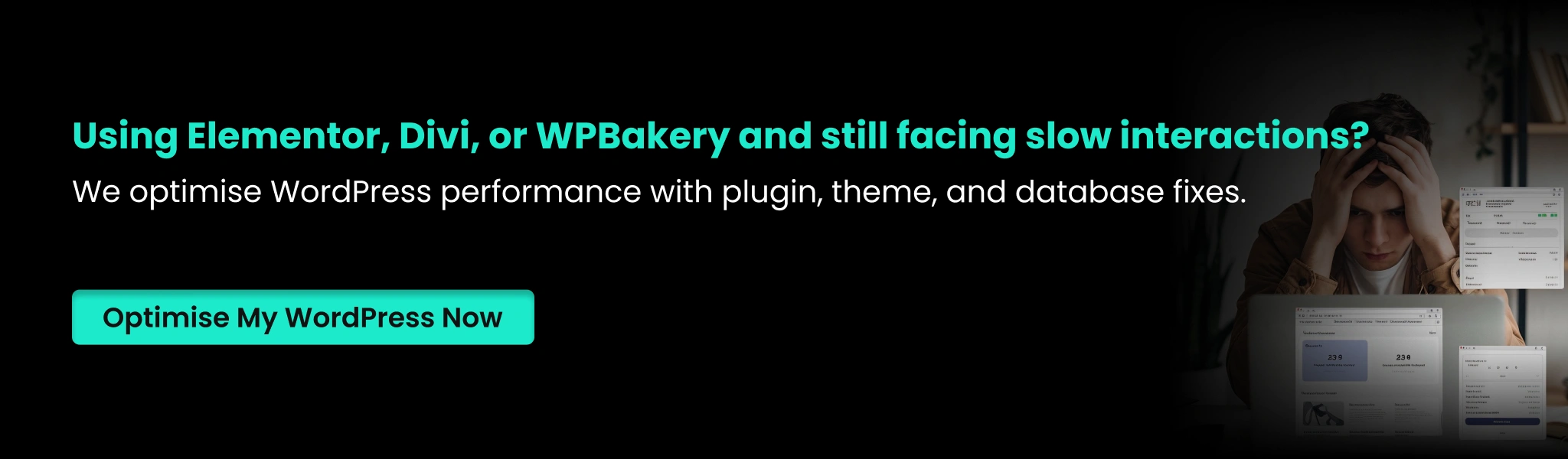 Slow Website Interactions Using Elementor, Divi, or WPBakery