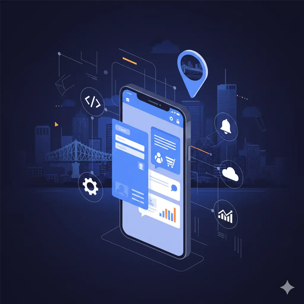 Local app development company in Brisbane offering custom mobile solutions and reliable support