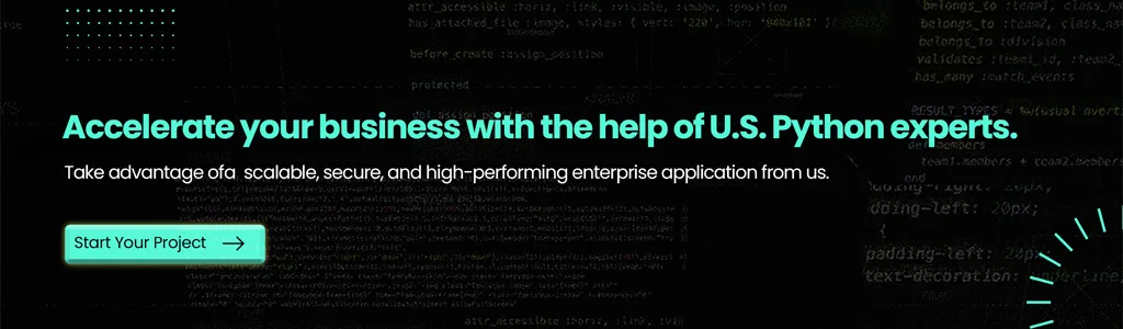 Australian enterprise partnering with U.S. Python experts to build scalable, secure, and high-performing software solutions